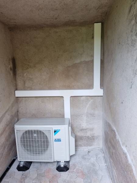 Installation d’une climatisation pour un appartement 3 pièces dans le secteur de Obernai