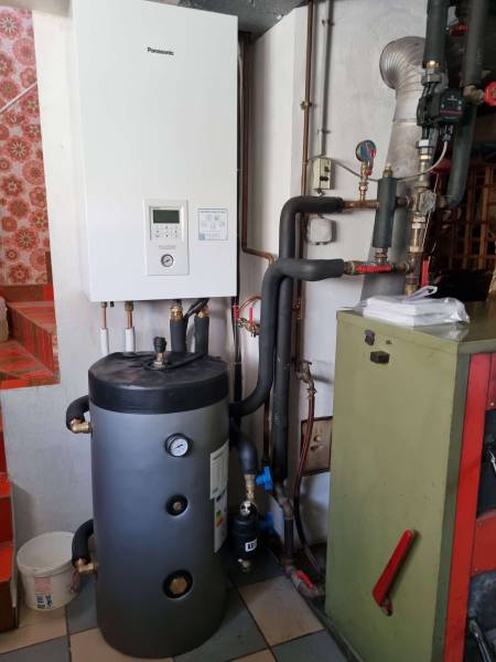 Installation d’une pompe à chaleur Eau Eau pour le remplacement d'une  chaudière gaz à Illkirch
