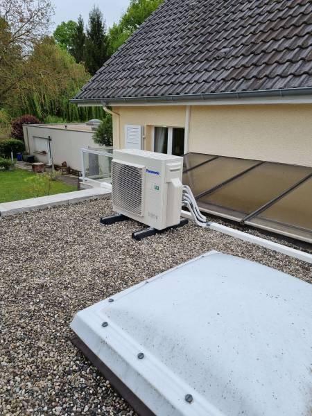 Pose d’une climatisation Trisplit dans votre appartement à Dorlisheim